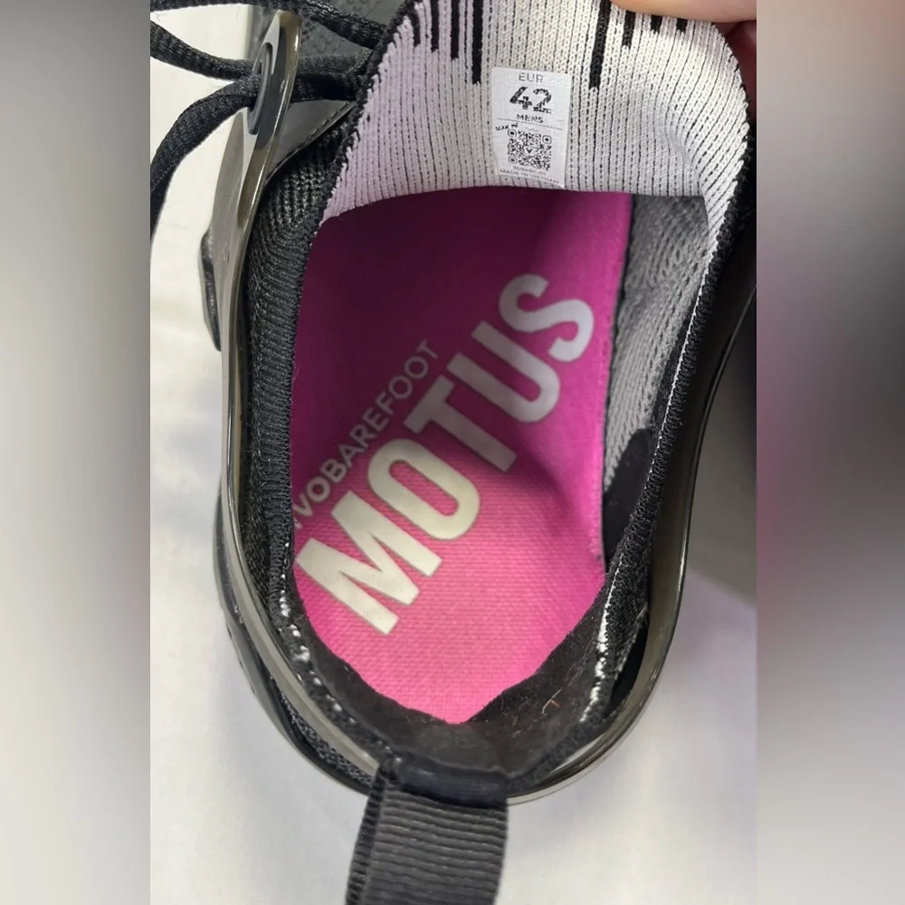 EUC Vivobarefoot MOTUS STRENGTH Size US Women's 10.5/EU 42 Black - Picture 7 of 9